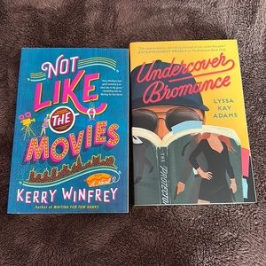 Undercover Bromance and Not like in the movies romance books